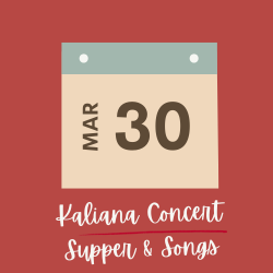 KALIANA SUPPER & SONGS 🎶 - Dulwich Hill